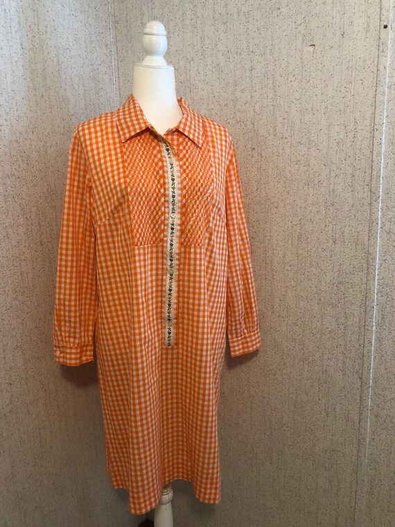 Vintage 70’s Sears Smock Dress
