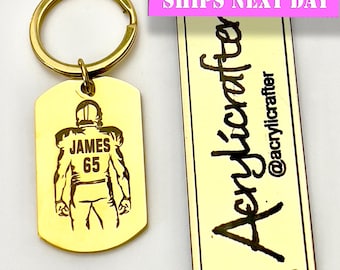 Étiquettes de sac à dos personnalisées gravées pour chien de l'armée américaine - Porte-clés en acier inoxydable