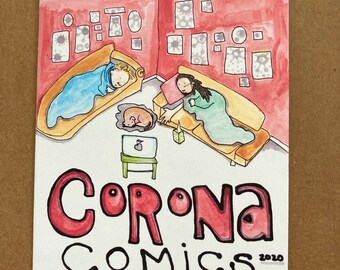 Corona Comic - Printed Zine - In This Life Comics Graphic Novel