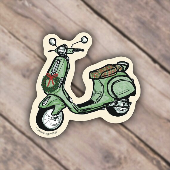 Moped Sticker (WATERPROOF)