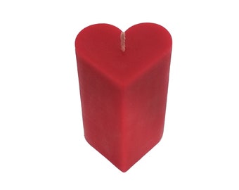 Heart Candle, Heart Shaped Candle, Heart Shaped Valentine's Day Candle ,Hand Poured Candle, Valentine's Day Gift, Love Candle, Gift