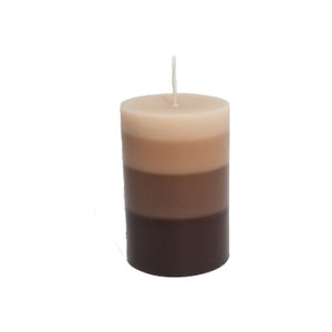 Handcrafted Gradient Color Candle: Decorative Home Decor