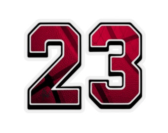 MJ 23 Kiss-Cut-stickers