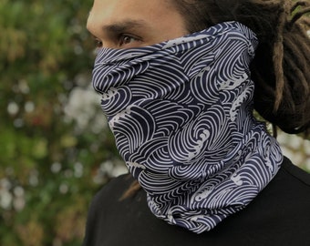 US Navy Naval Academy Outdoor Face Mouth Mask Windproof Sports Mask Ski Mask Shield Scarf Bandana Men Woman