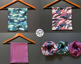 Single Layer Neck Gaiter | Men/Women | Face Mask/Balaclava by nekku