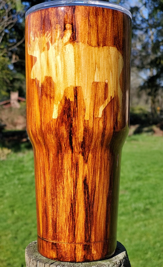 Wood Grain Tumbler