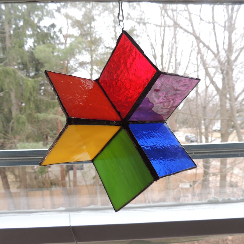 Stained Glass Spinners - Etsy