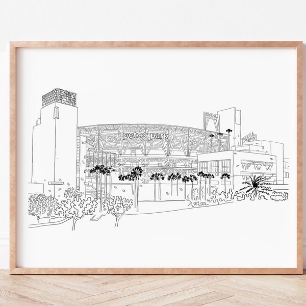 Petco Park Wall Art - Etsy