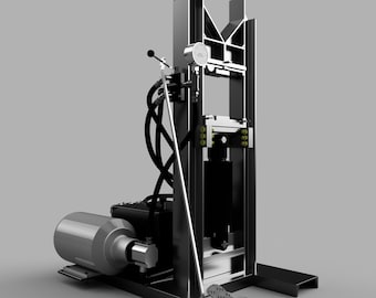 24 Ton Hydraulic Press Build Instructions, Plans