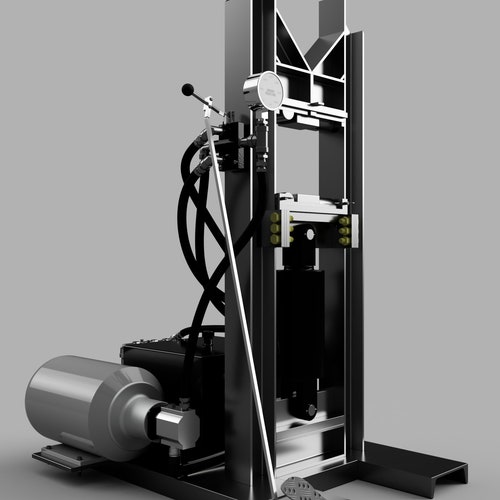 24 Ton Hydraulic Press Build Instructions Plans Etsy