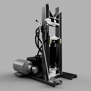 24 Ton Hydraulic Press Build Instructions, Plans