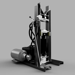 24 Tonnen Hydraulische Presse Bauanleitungen, Pläne