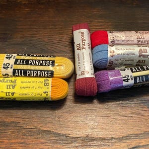 Vintage All Purpose 45” Shoe Laces (Multiple Colors to Choose From) Dead Stock