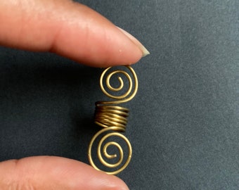 Large spiral loc jewelry