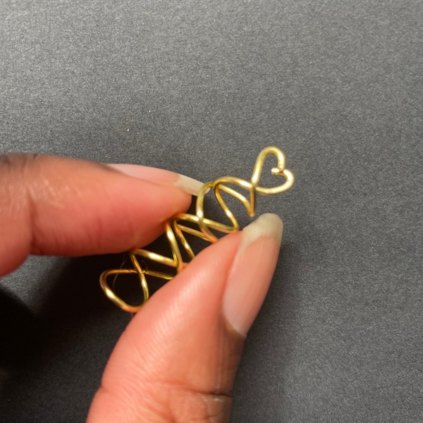 Double helix loc jewelry