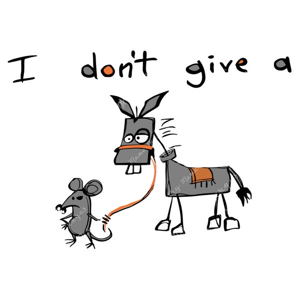 I don't give a rats ass png and svg