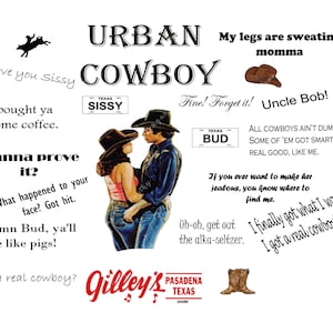 Urban Cowboy EDITABLE svg with jpeg and png included in bundle. Please read description.