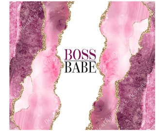BOSS BABE Becher svg und png