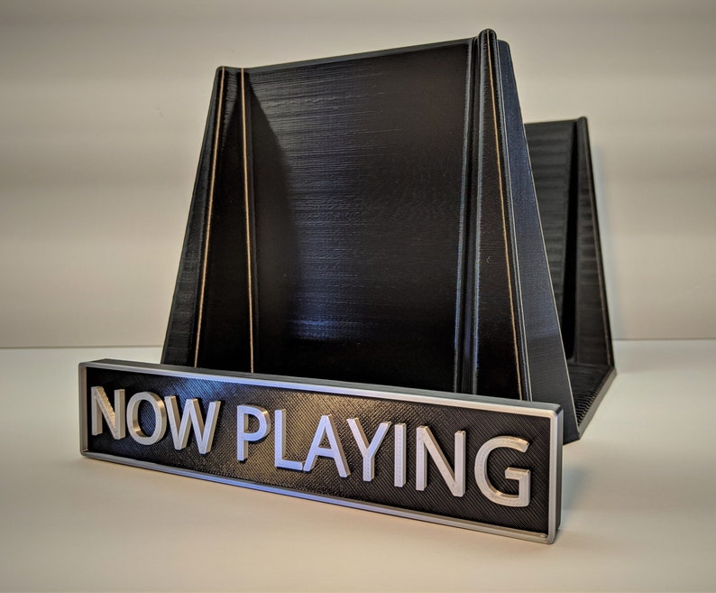 Record Holder and Now PlayingSpinning ComboRack 3D Etsy