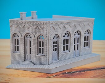 N Scale - BlackHawk CO Corner Store - 1:160 Scale Building