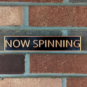 Now Spinning Vinyl Record Wall Mount -Designed for all Cover Sizes - No Screws Needed - 3D Printed
