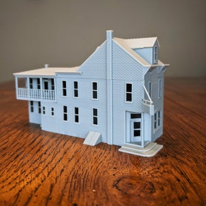 HO-Scale Pennsylvania Corner Business-Tavern Inn Store-1: 87 Maßstab Gebäude