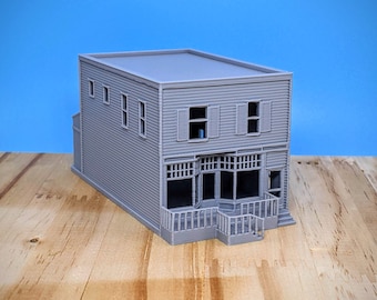 HO Scale - Michigan Hardware Store - 1:87 Scale Building