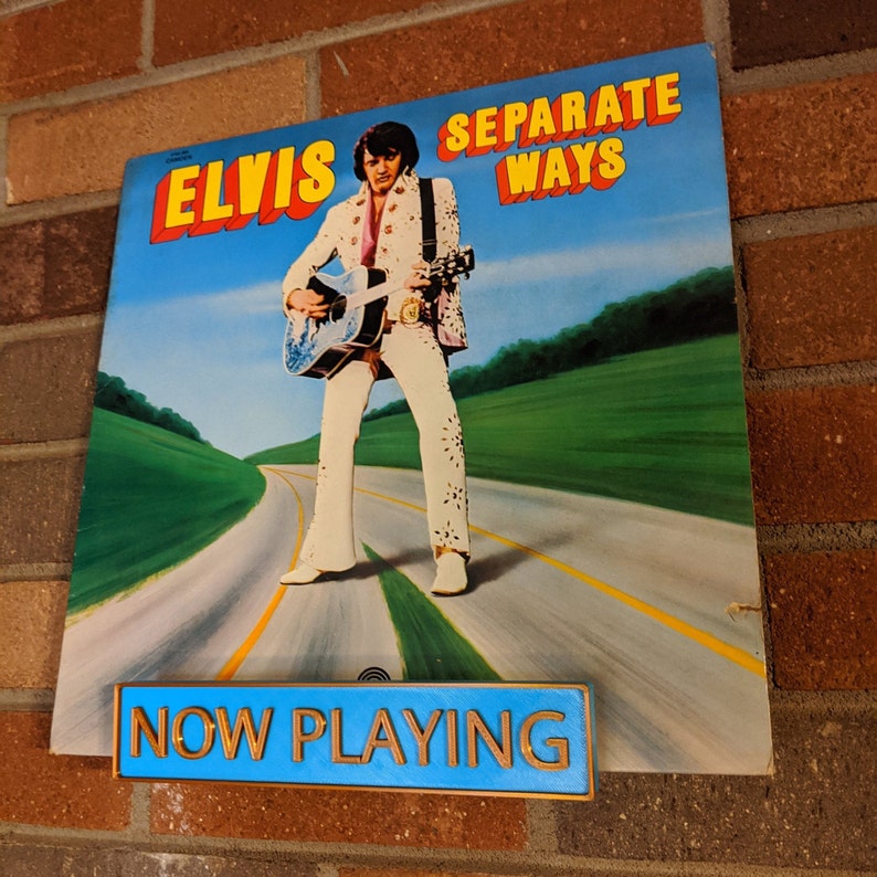 Now Playing Vinyl Record Wall Mount Designed for All Cover - Etsy