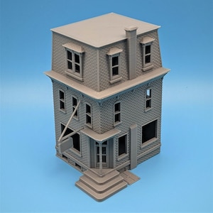 HO-Scale Pennsylvania Corner Store #2 Barber Deli - 1:87 Gebäude