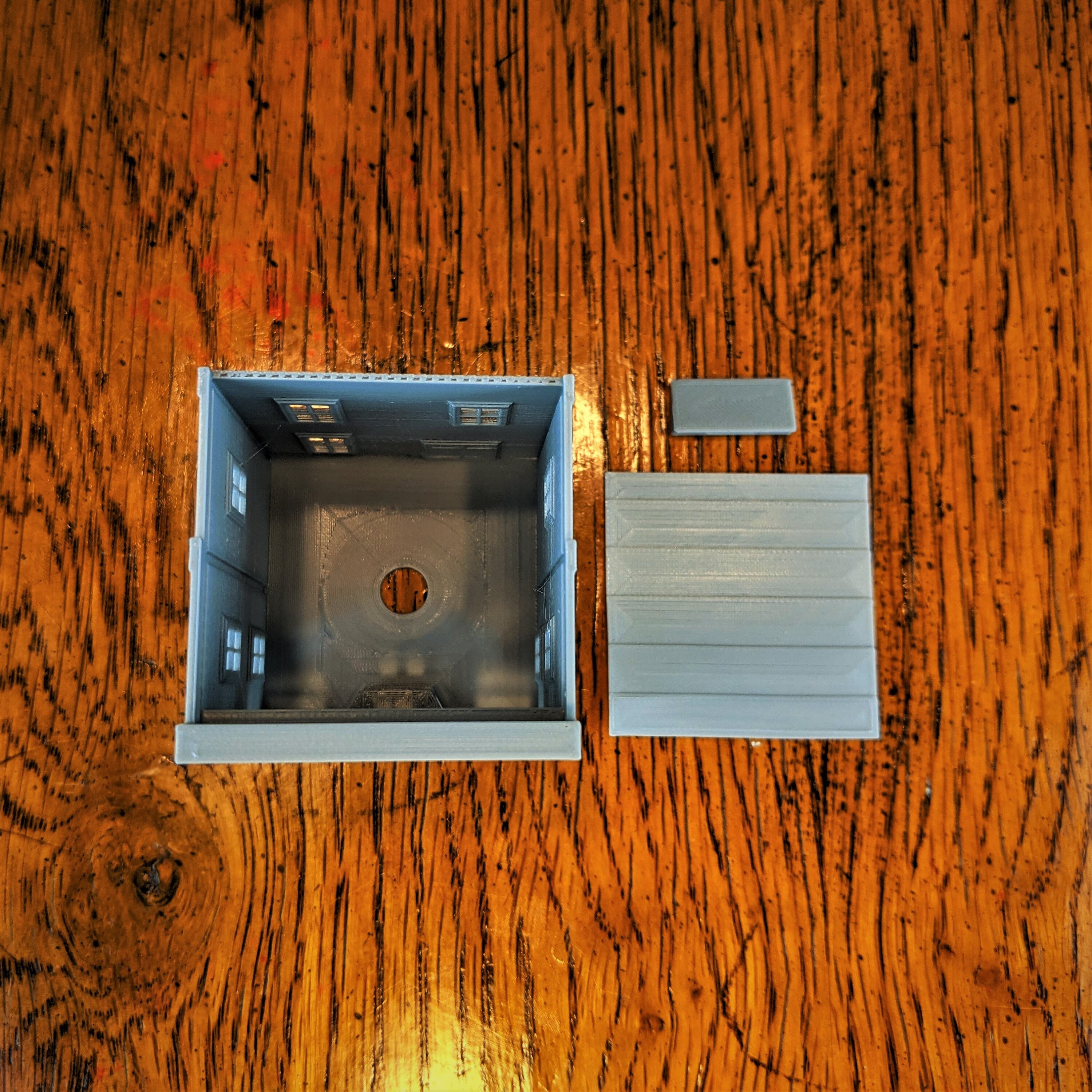 HO Scale DEPARTMENT STORE - Building Flat/ Front W/LED - Scratch - Foto 10