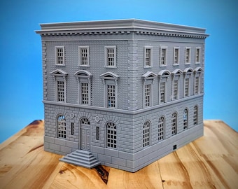 S Scale - Bronx NY Police Station #4 - 1:64 Scale Building