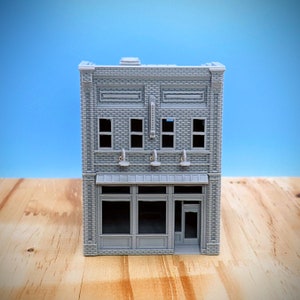 N Scale - North Carolina Main Street - 1:160 Scale Building