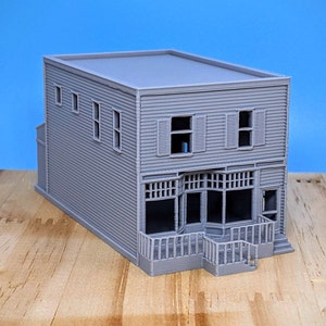 Z Scale - Michigan Hardware Store - 1:220 Scale Building