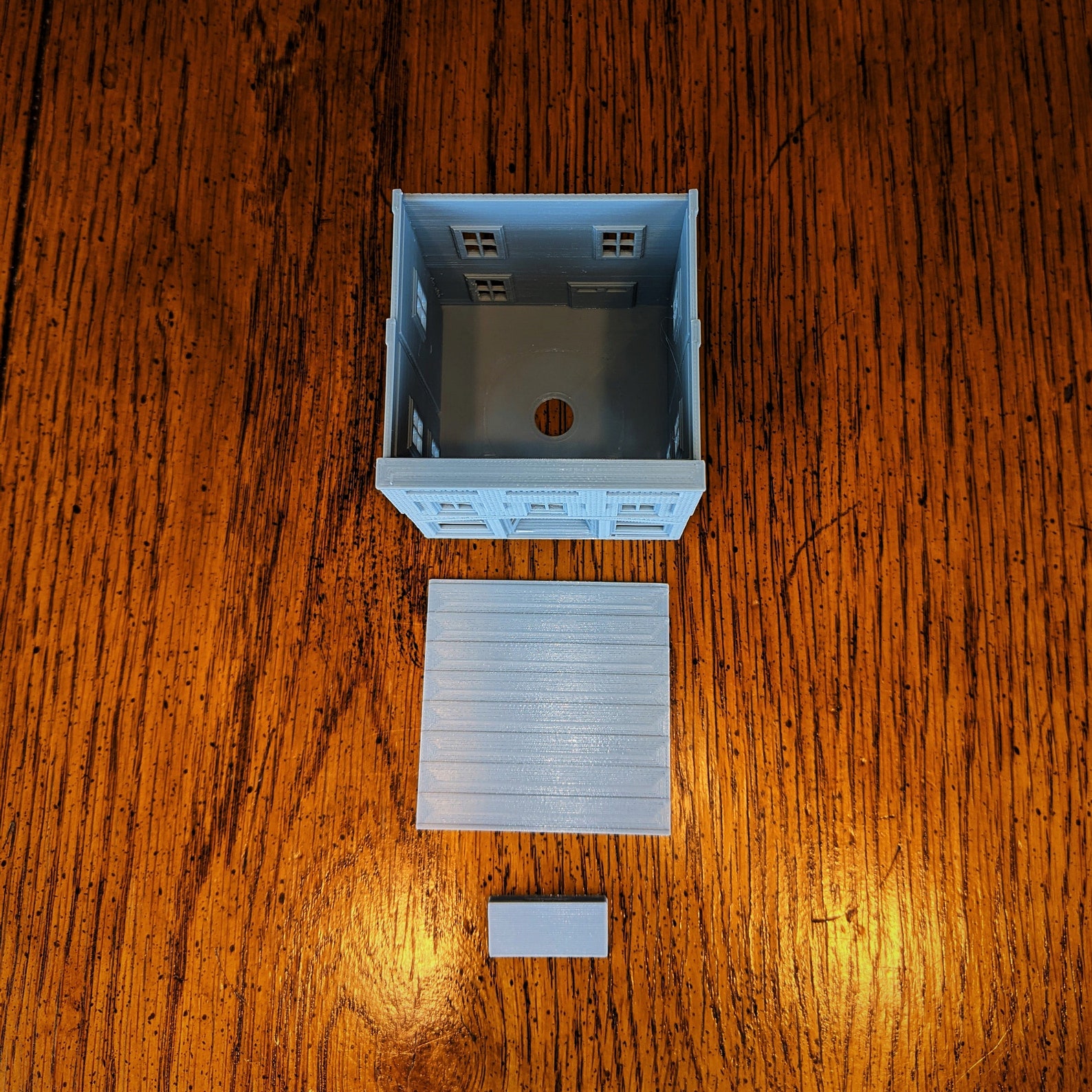 HO Scale DEPARTMENT STORE - Building Flat/ Front W/LED - Scratch - Foto 6