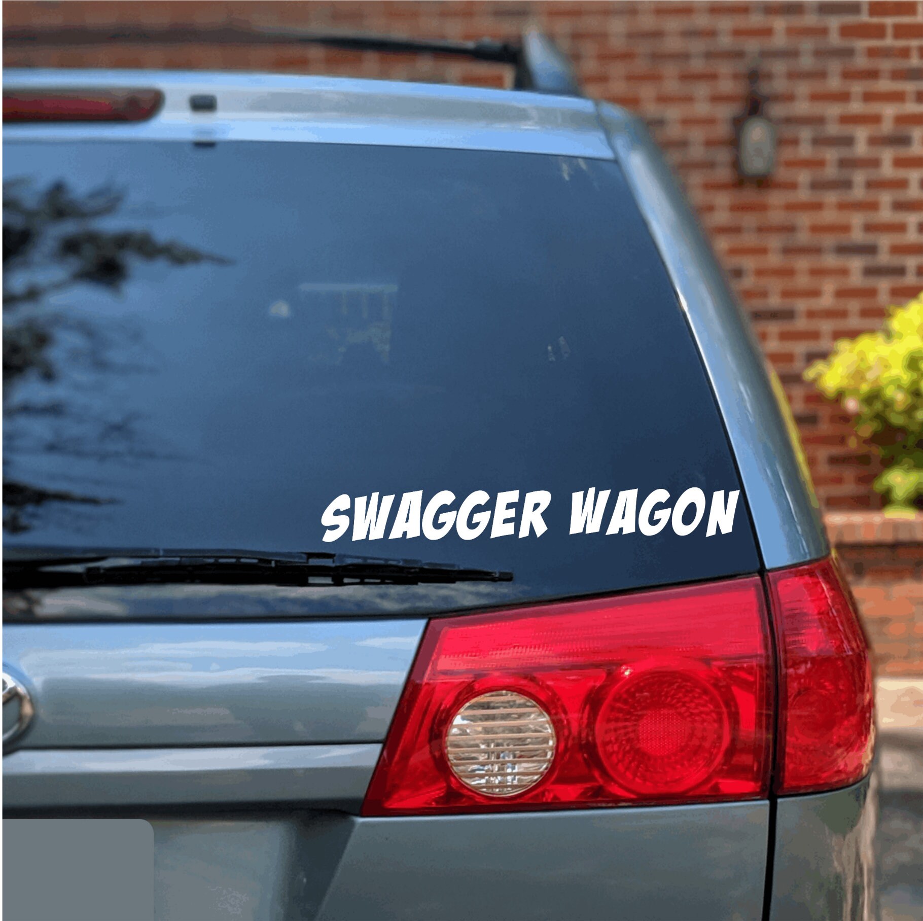 Swagger Wagon Vinyl Decal Etsy