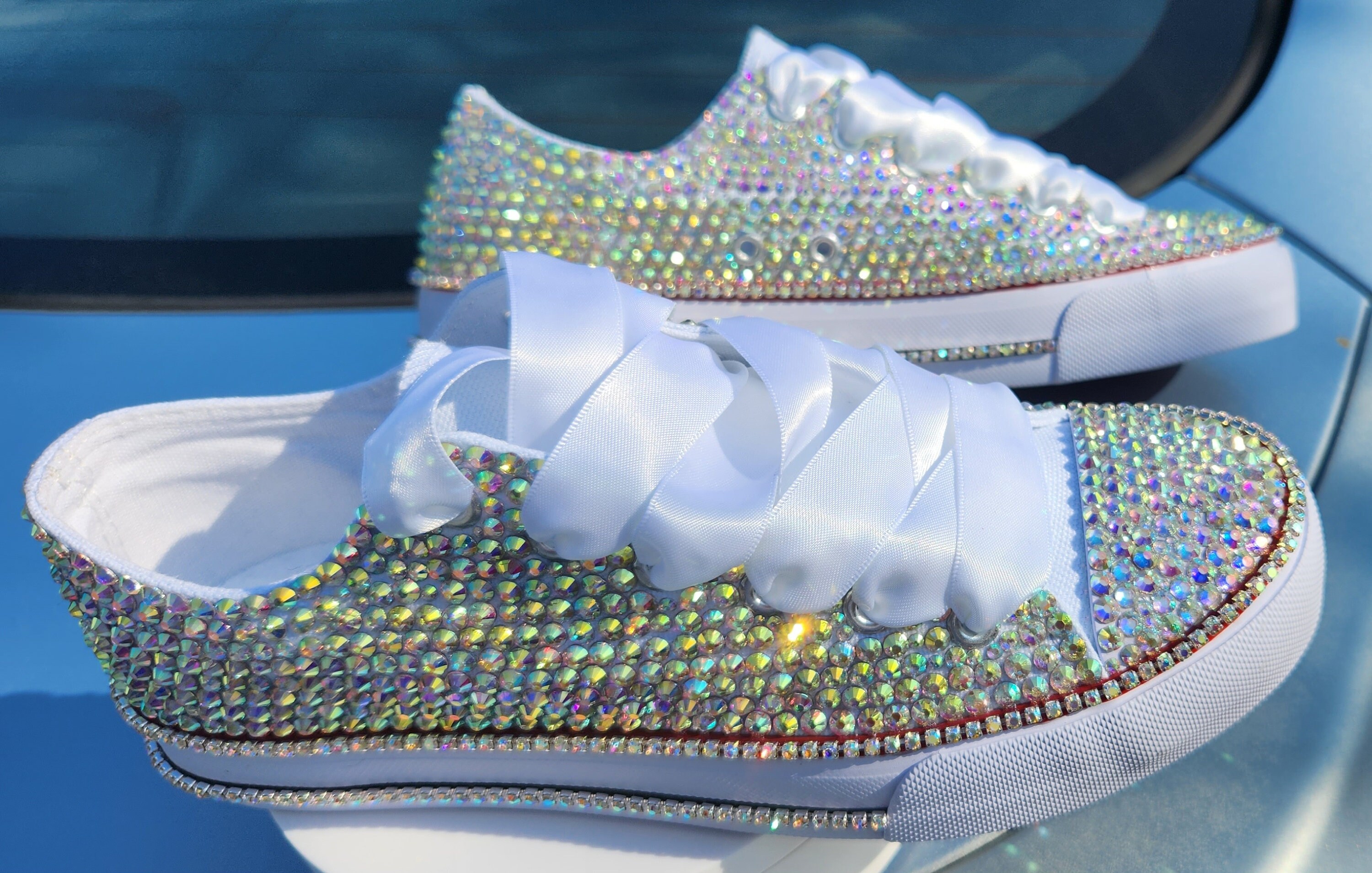 bling sneakers shoes