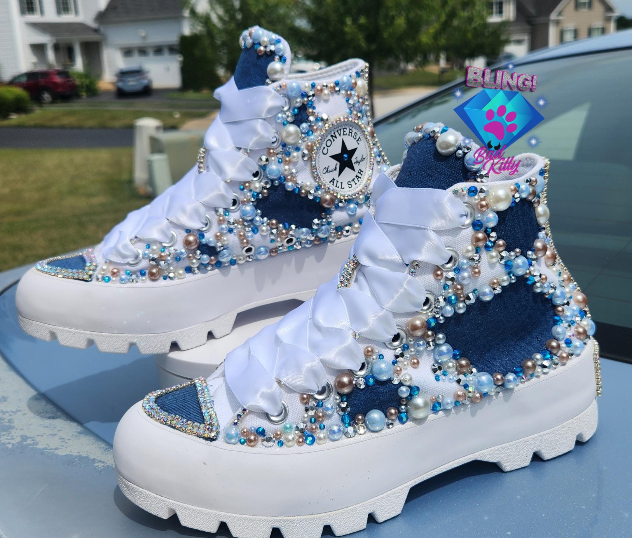 Bling Converse Wedding