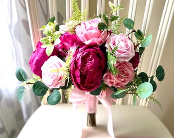 Fuschia Bouquet Etsy