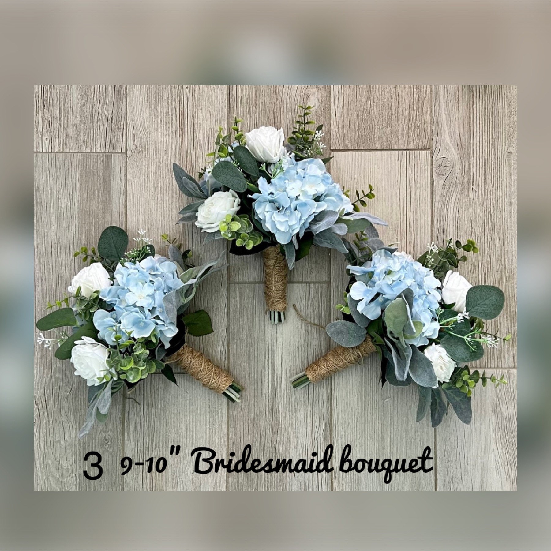 Hydrangea bouquet sale bridesmaids