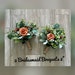 Boho Rust Terracotta Rose Greenery Bridesmaid Bouquet Burnt Orange ...