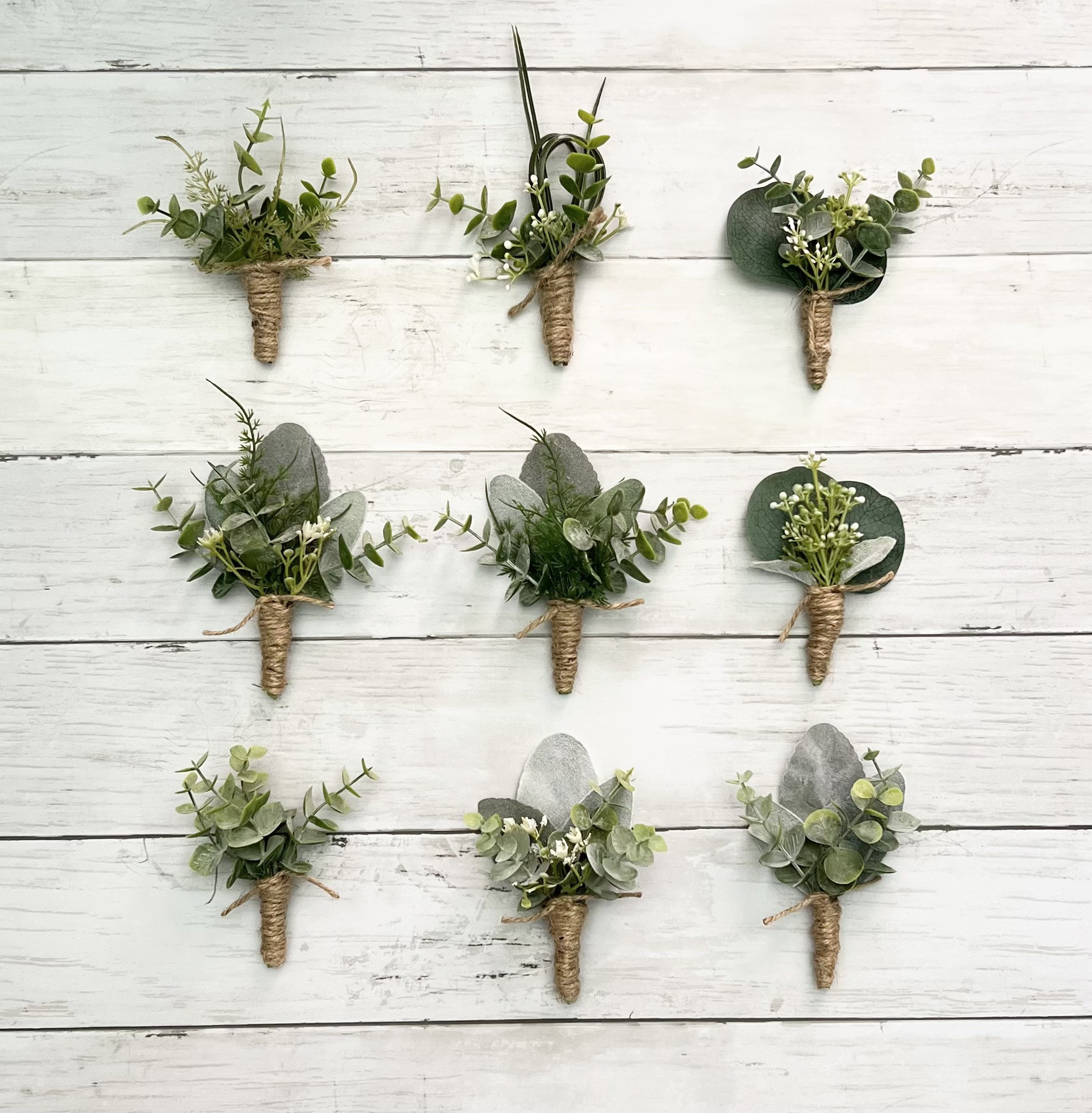 12 Boutonniere Magnets 
