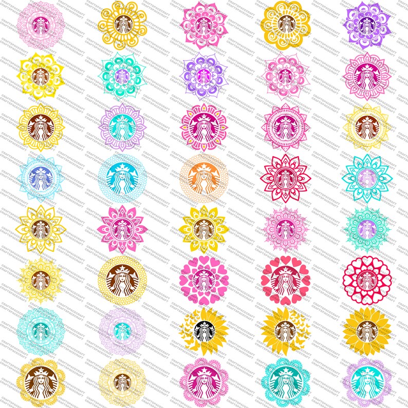 Coffee Starbucks SVG Bundle PNG Files Cricut christmas ...