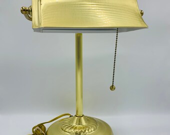 gold piano lamp