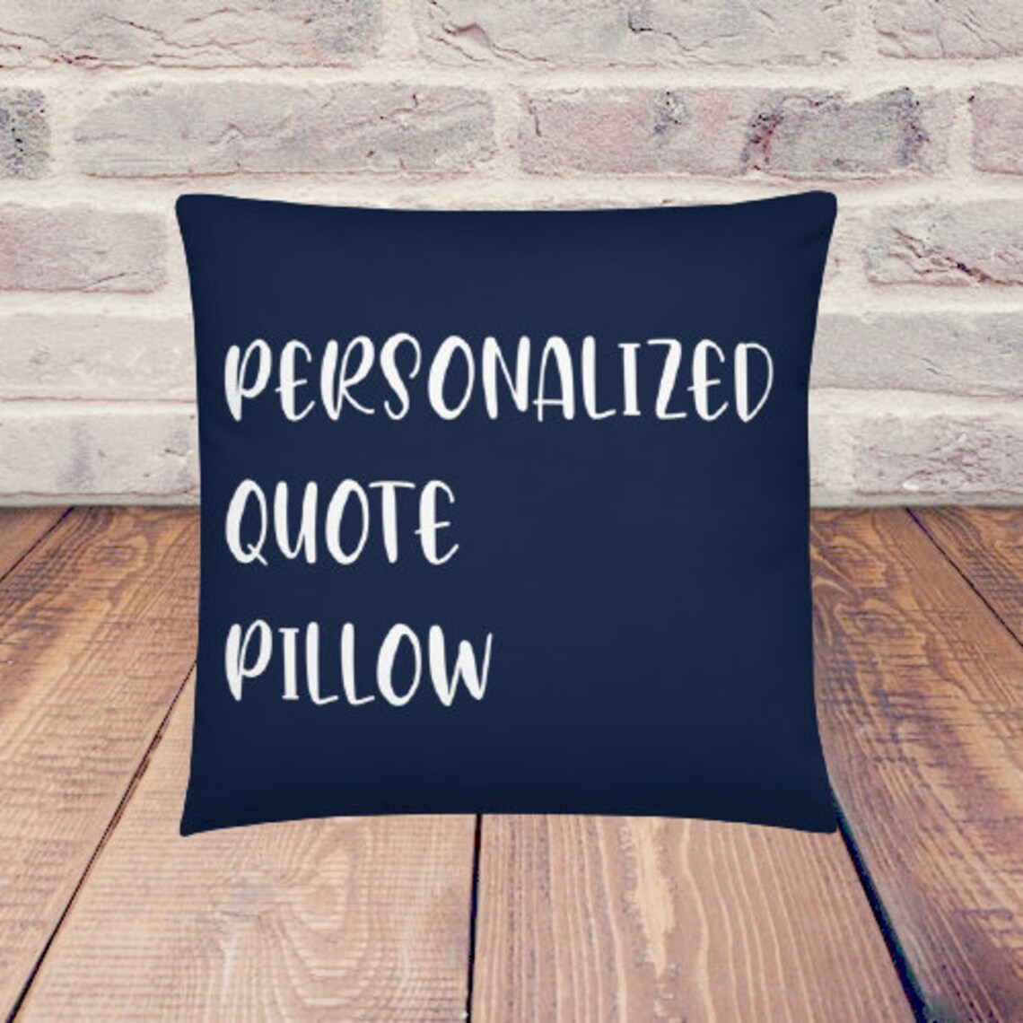 Personalized Quote Pillow Or Case Custom Pillow Cover Etsy