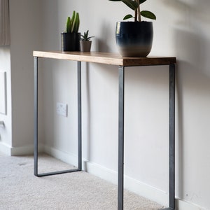 Industrial Console Table - 30cm wide