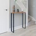 Industrial Hallway Table - 22cm wide // Radiator Table