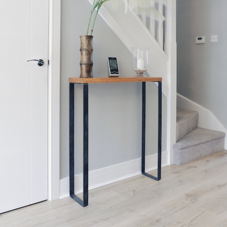 Industrial Hallway Table - 22cm wide // Radiator Table 