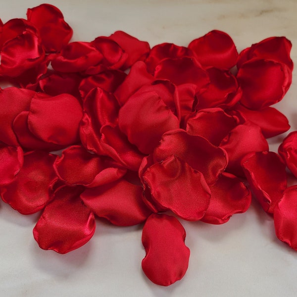 Red Rose Petals, Wedding Decor, Flower Petals, Wedding Aisle Decor, White Petals, Sweetheart Table, Engagement Proposal, Will You Marry Me