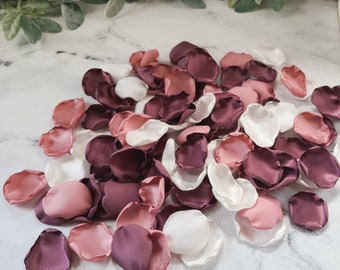 Chianti Wedding Decor, Dusty Pink Rose Petals, Rustic Wedding Aisle Decor, Boho Bridal Shower, Rose Gold Flower Girl Petals, Fall Wedding