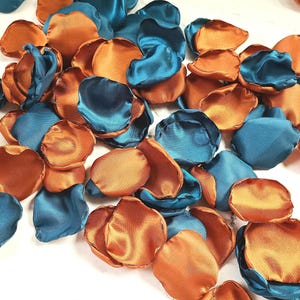 Terracotta Wedding Decor, Dark Teal Rose Petals, Wedding Aisle Decor, Flower Petals, Rustic Boho Flower Girl, Bridal Shower Brunch, We Do